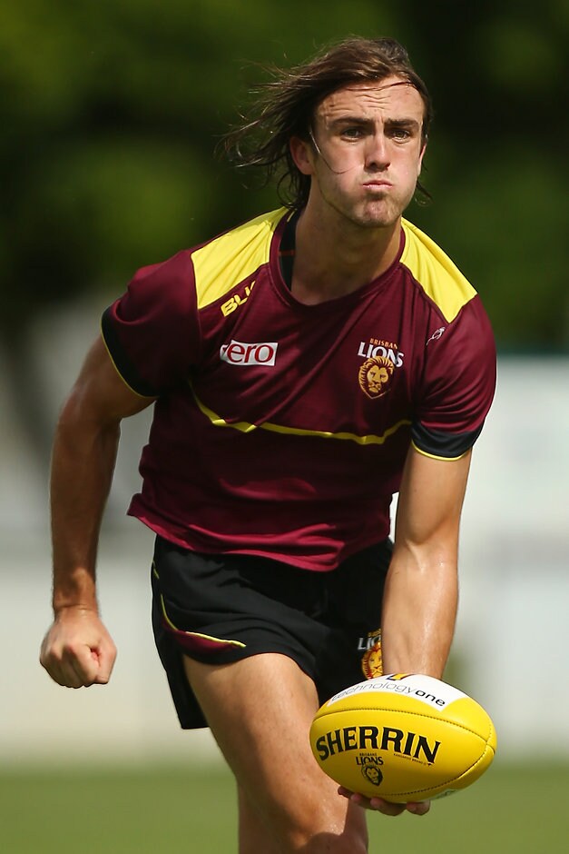 AFL 2016 Training - Brisbane 190216 Rhys Mathieson will miss up to six weeks with a fractured jaw - ${keywords}